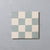 Mini Chequerboard Mineral Blue Cement Tile